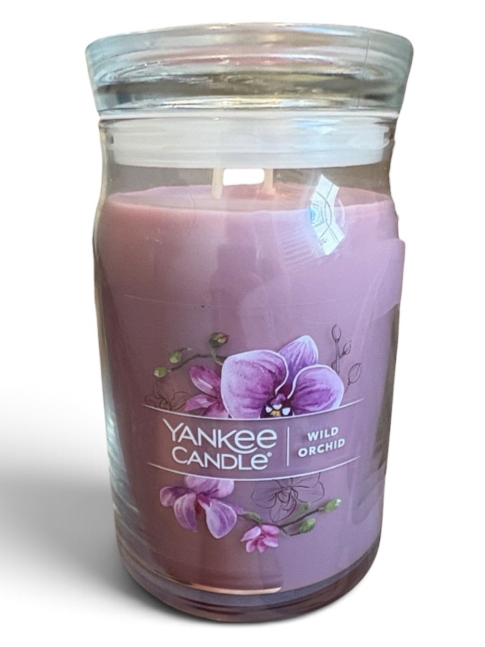 Yankee Candle Wild Orchid Jar 2-Wick Candle 20oz NEW